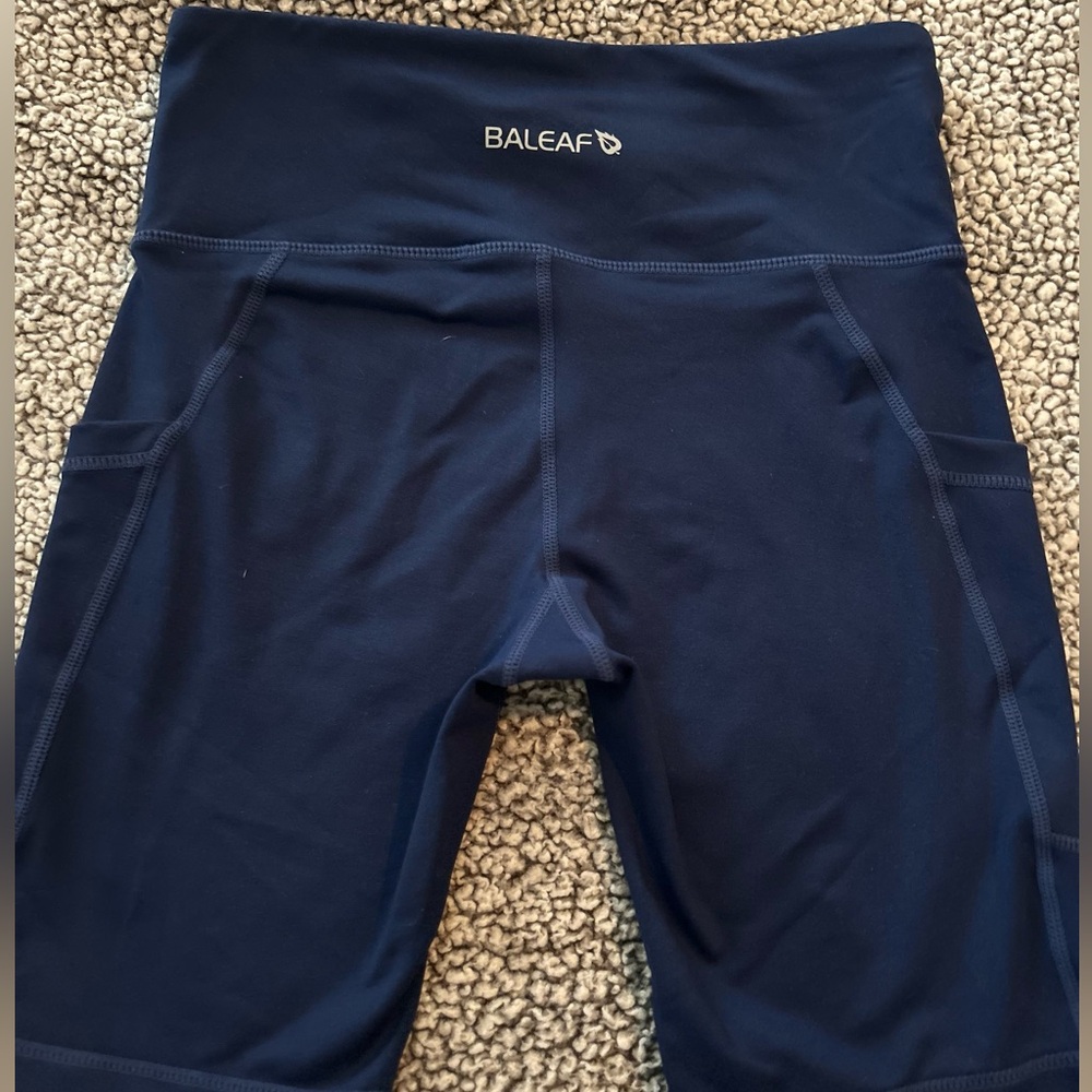 Baleaf High Waist Workout Shorts. Women’s Size Small. - Picture 3 of 4
